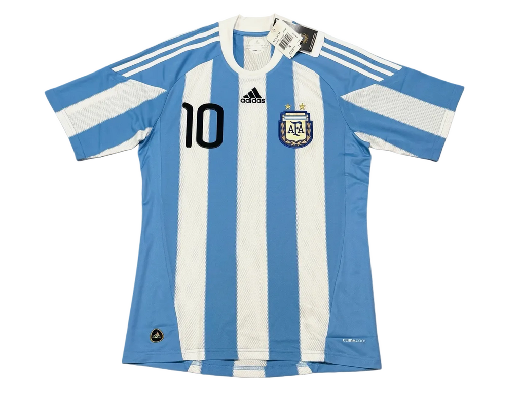 2010 Argentina Messi #10 Home Jersey – Retro Soccer Shirt
