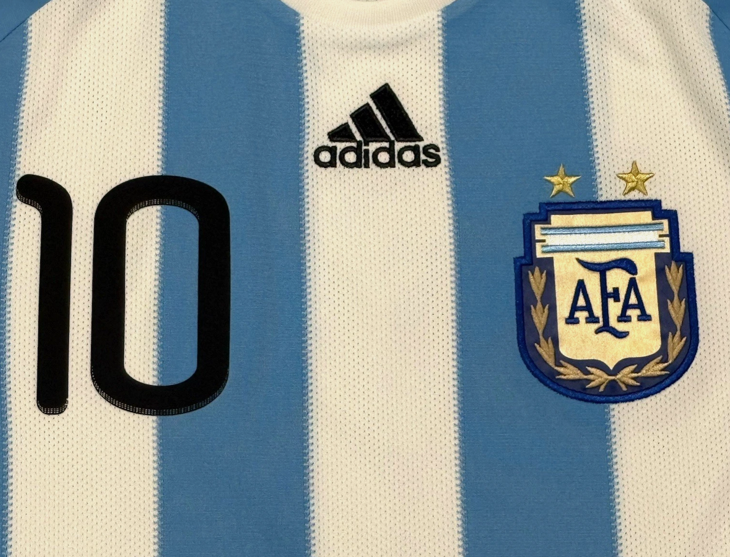 2010 Argentina Messi #10 Home Jersey – Retro Soccer Shirt