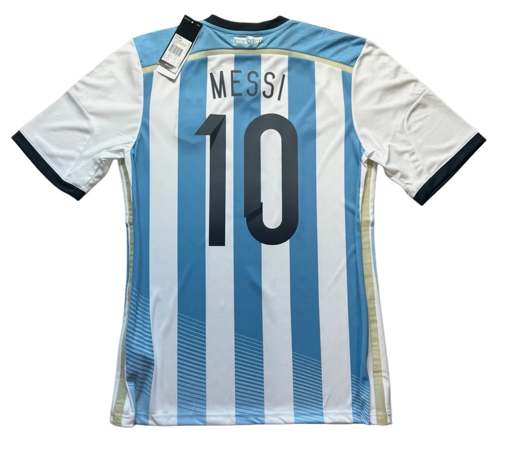 2014 Argentina Messi #10 Home Jersey – Retro Soccer Shirt