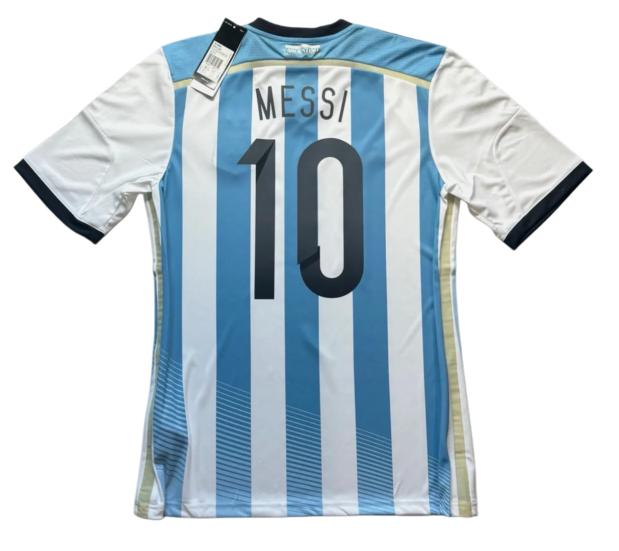 2014 Argentina Messi #10 Home Jersey – Retro Soccer Shirt