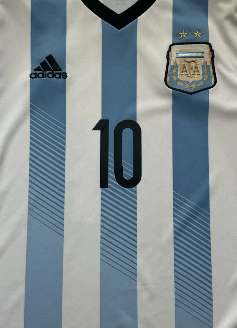 2014 Argentina Messi #10 Home Jersey – Retro Soccer Shirt