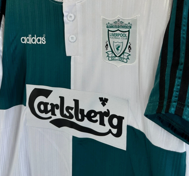 1995/1996 Liverpool Away Jersey – Retro Soccer Shirt