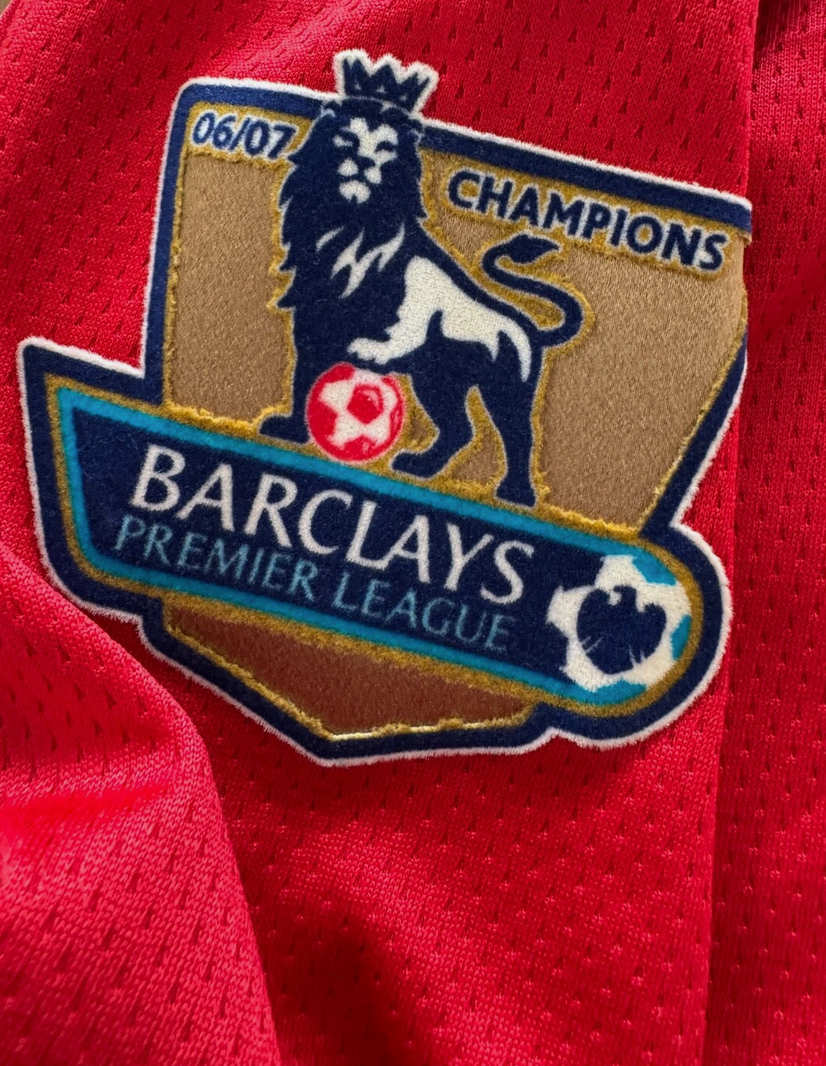 2008/2009 Manchester United F.C. Tevez #32 Home Jersey – Retro Soccer Shirt