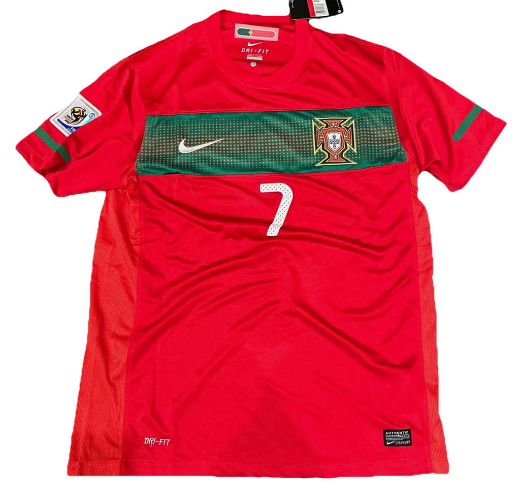 2010 Portugal Ronaldo #7 Away Jersey – Retro Soccer Shirt