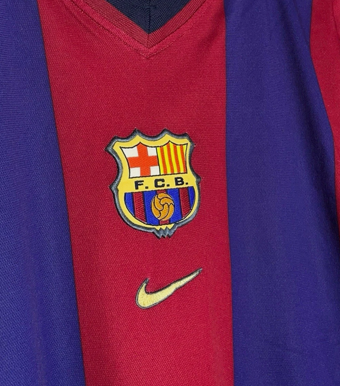 1998/1999 FC Barcelona Home Jersey – Retro Soccer Shirt