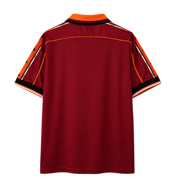 1998/1999 AS Roma Home Jersey - Retro Soccer Shirt
