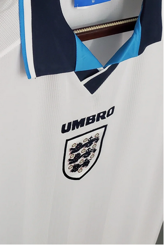 1995/1996 England Home Jersey - Retro Soccer Shirt