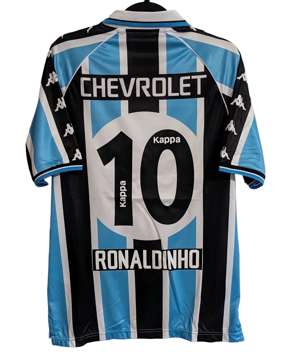 2000/2001 Gremio Ronaldinho #10 Home Jersey - Retro Soccer Shirt
