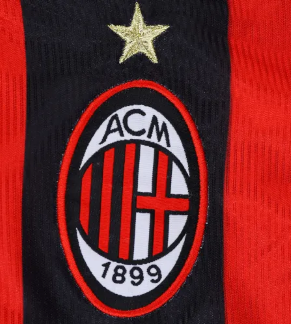 1998/1999 AC Milan Home Jersey - Retro Soccer Shirt