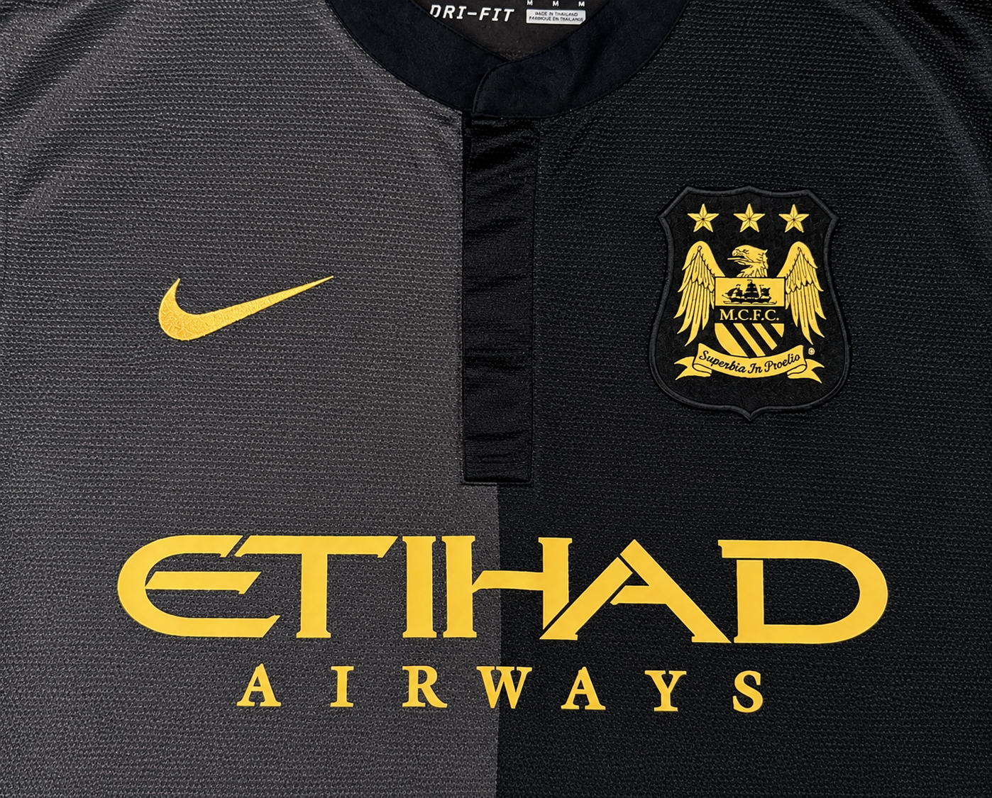 2013/2014 Manchester City Away Jersey - Retro Soccer Shirt