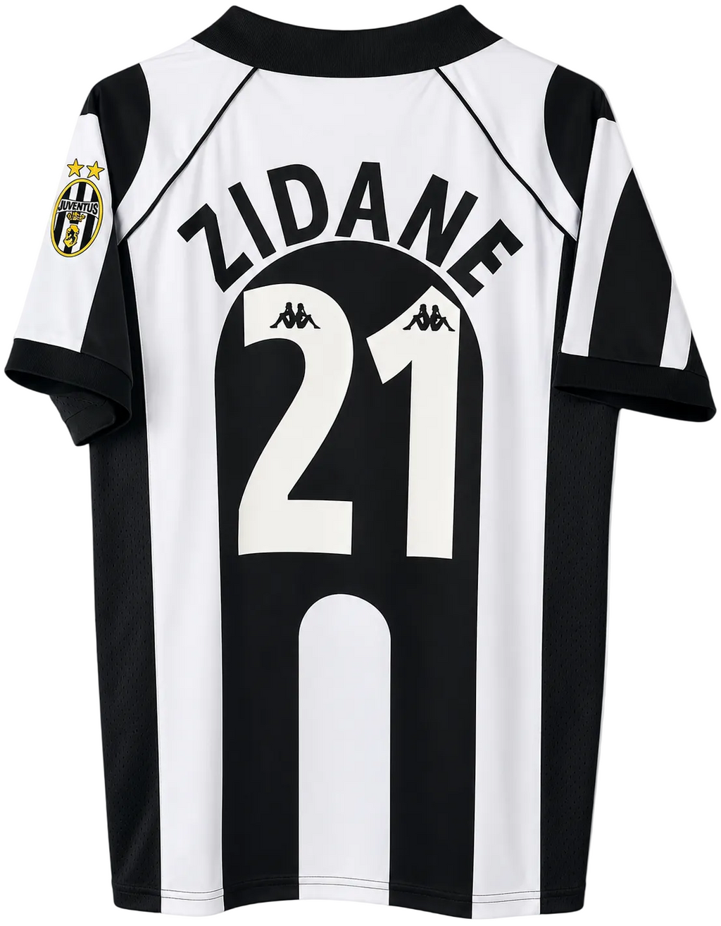 1997/1998 Juventus Zidane #21 Home Jersey – Retro Soccer Shirt
