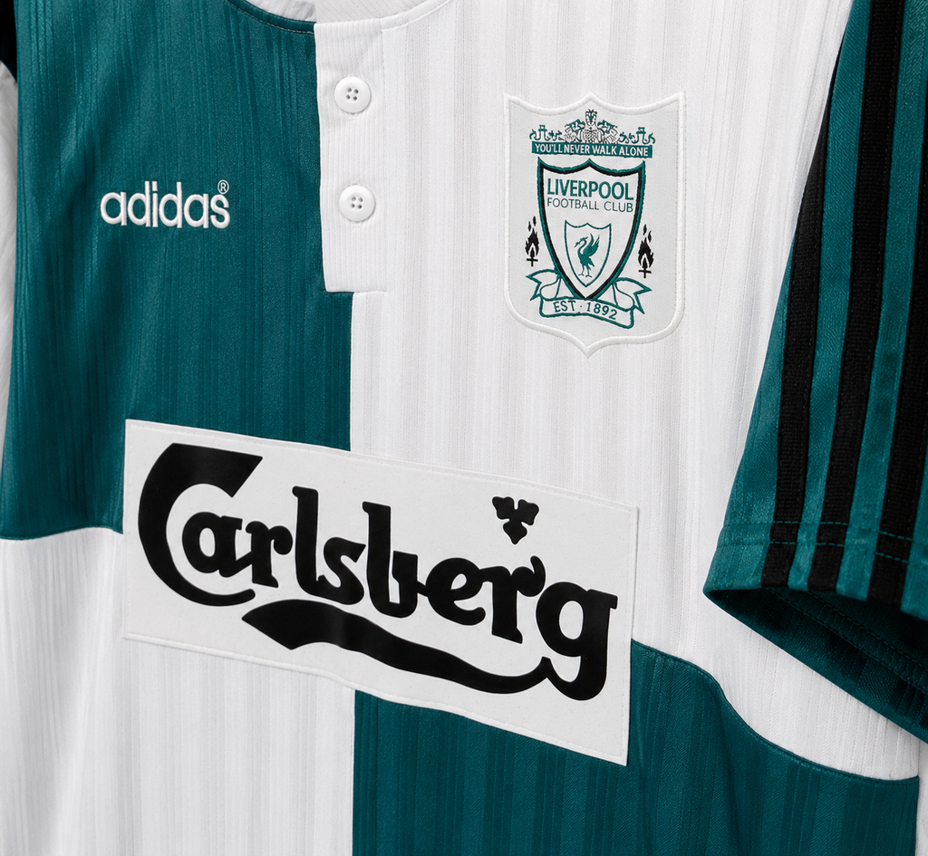 1995/1996 Liverpool F.C. Away Jersey – Retro Soccer Shirt