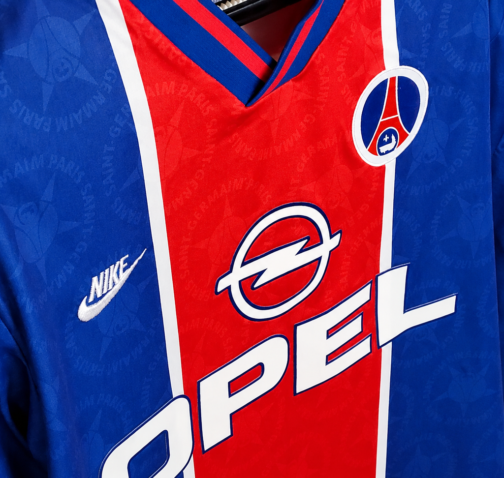 1995/1996 PSG Home Jersey - Retro Soccer Shirt