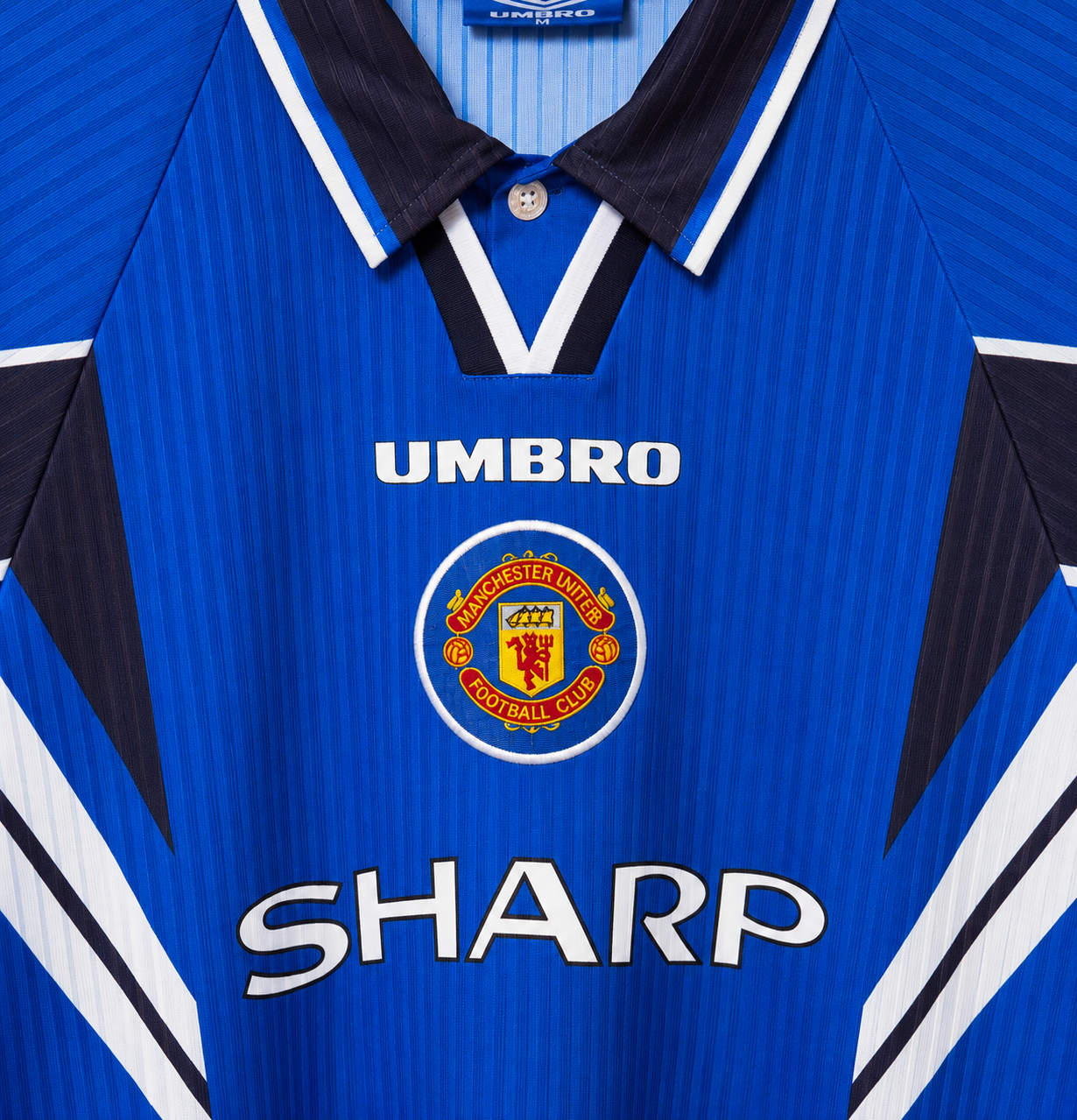 1996/1997 Manchester United F.C. Cantona #7 Third Kit Jersey - Retro Soccer Shirt