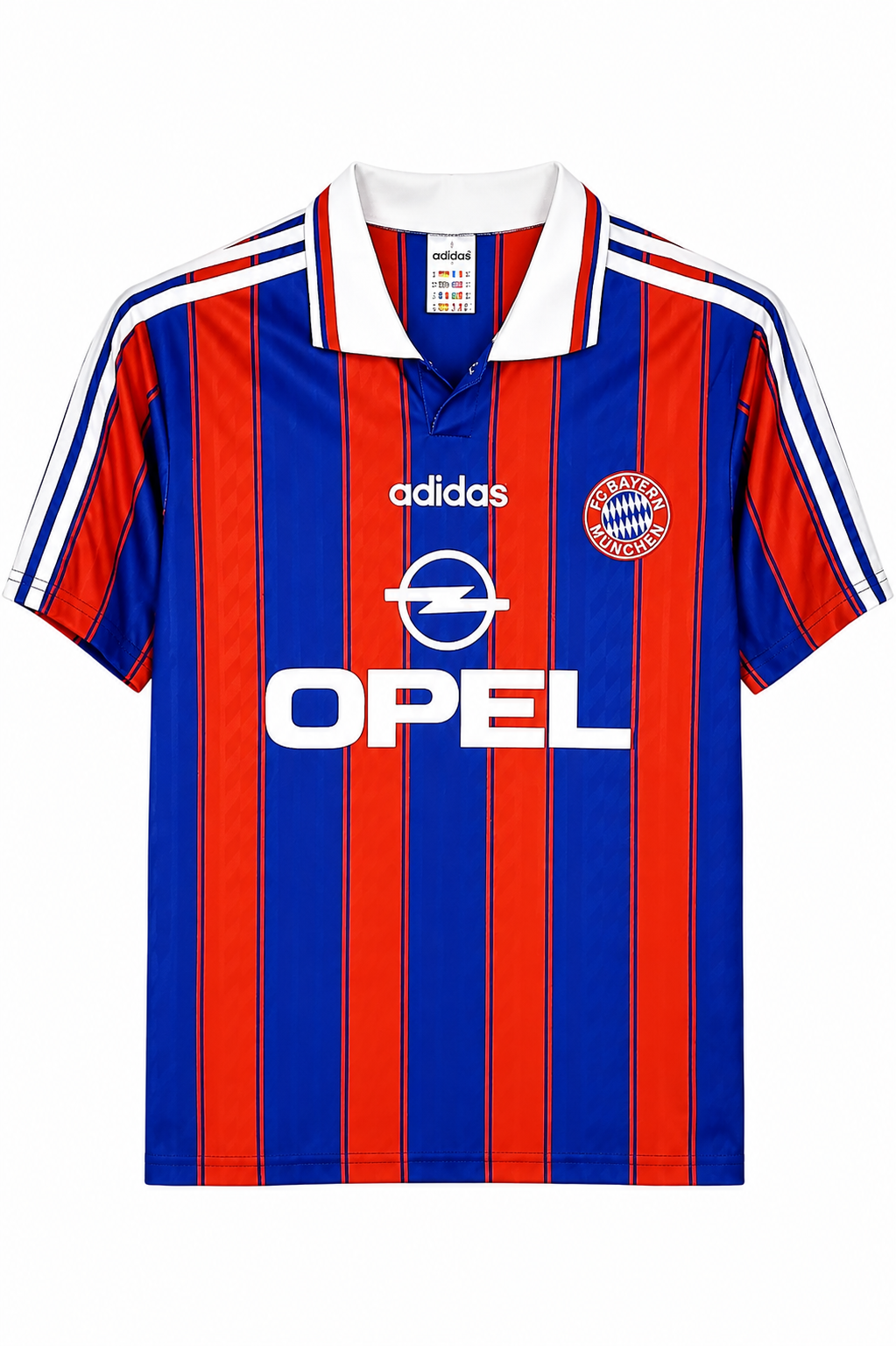 1996/1997 FC Bayern Munich Home Jersey - Retro Soccer Shirt