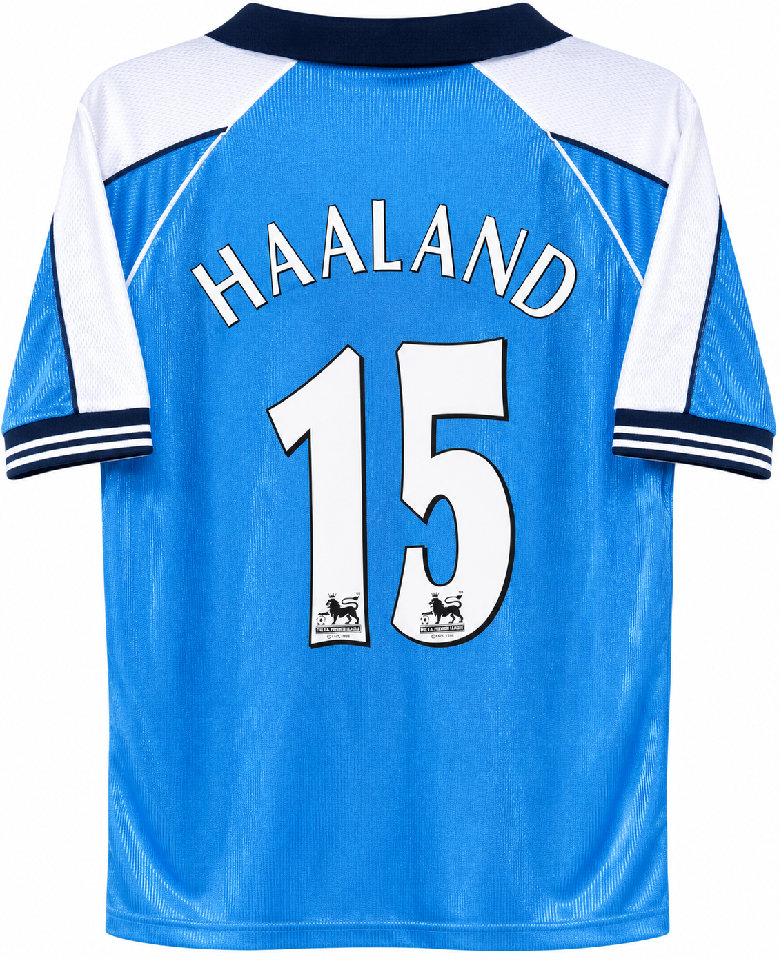 2000/2001 Manchester City Haaland #15 Home Jersey – Retro Soccer