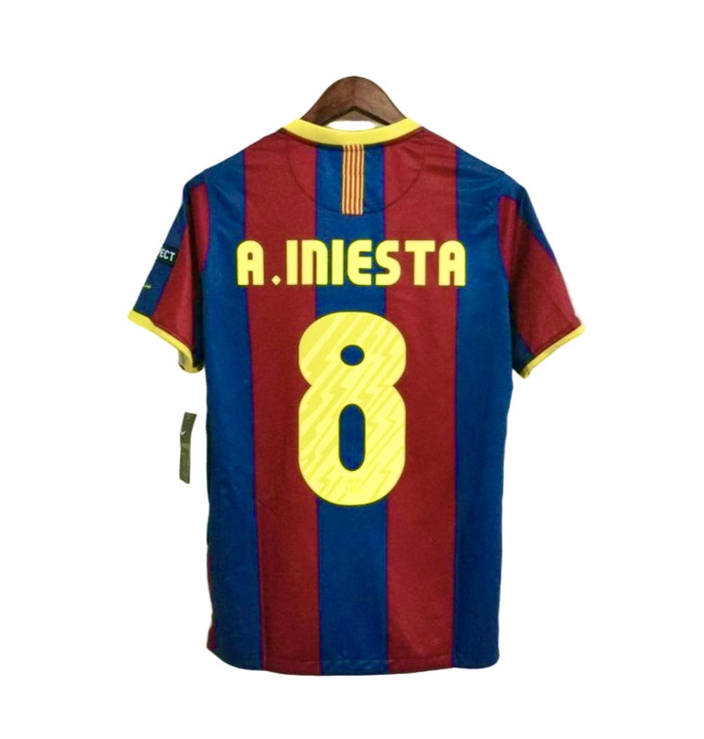 FC Barcelona Iniesta #8 Jersey 10/11 - Retro Classic